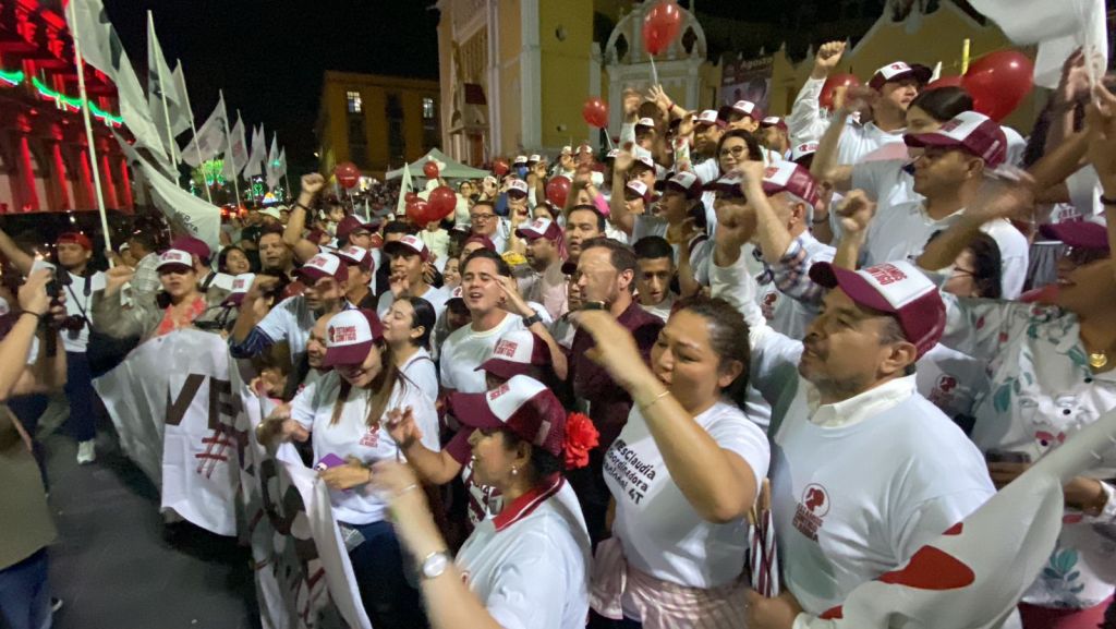 Celebran elección de Claudia Sheinbaum como aspirante presidencial de&nbsp;Morena