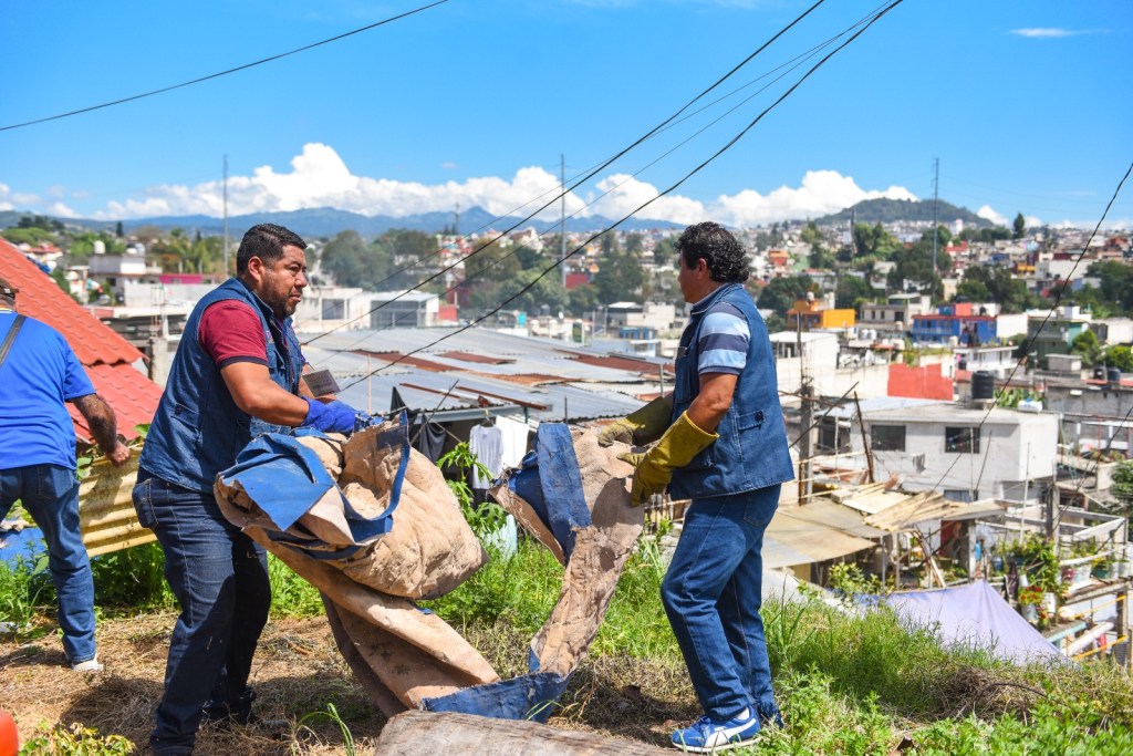 Ayuntamiento realizó jornada de descacharrización en la colonia Emiliano&nbsp;Zapata