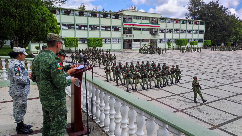 Ejército ensaya para el Desfile del 16 de&nbsp;Septiembre