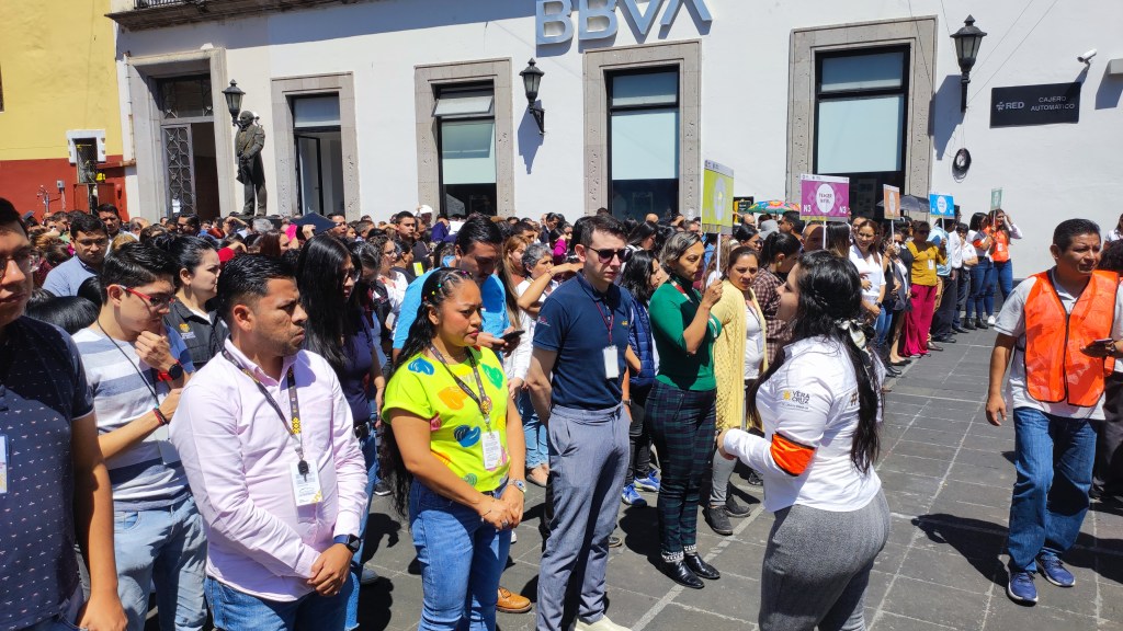 Así se vivió el Segundo Simulacro de Sismo en&nbsp;Xalapa