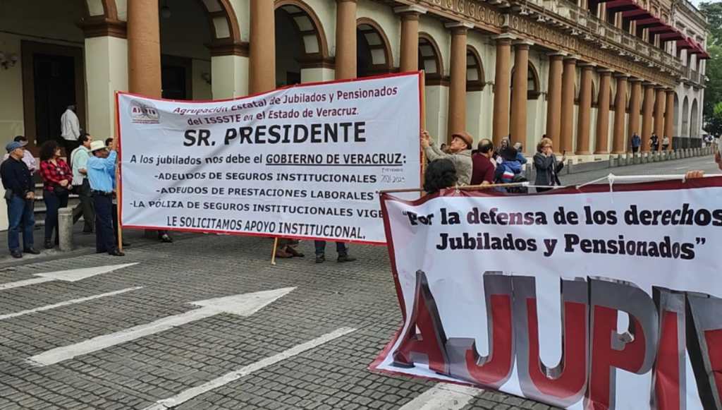 AJUPIV responsabiliza a gobierno de Cuitláhuac por borrar seguridad social para&nbsp;jubilados