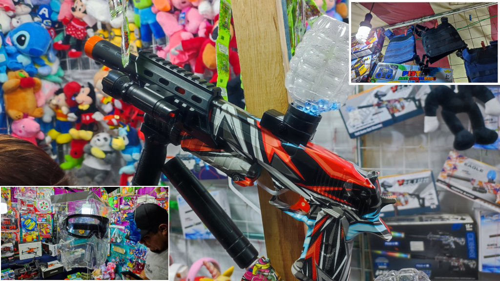 Pistolas y rifles, regalos indeseados por los Reyes que figuraron en puestos&nbsp;xalapeños