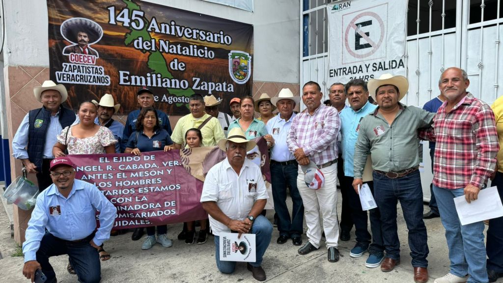 Con conmemoración de Emiliano Zapata, ejidatarios piden certeza jurídica de sus&nbsp;tierras