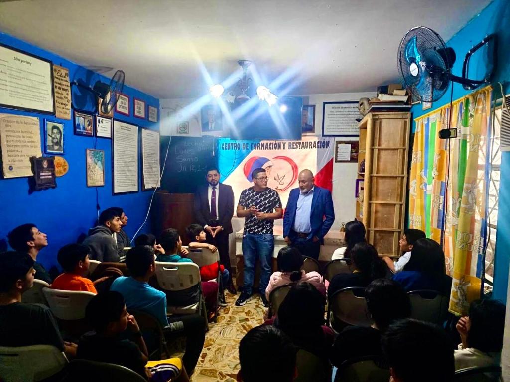 Centro de Formación y Restauración “Casa de María” realiza labor entre adolescentes con problemas de&nbsp;adicción